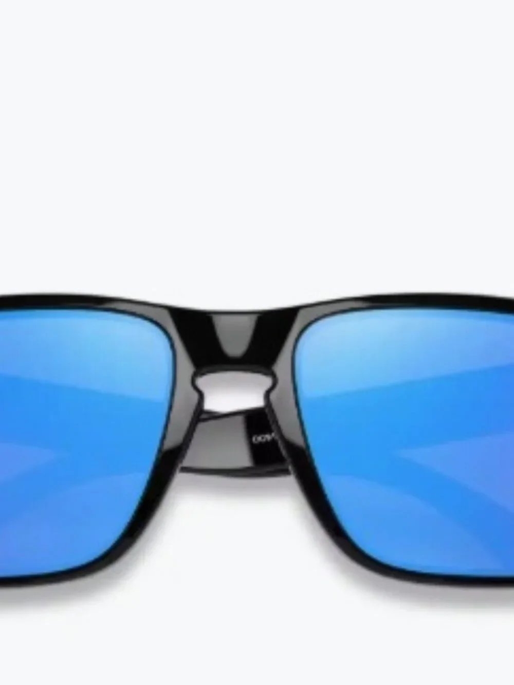 Oakley Holbrook Sunglasses Polished Black/Prizm Sapphire, New
